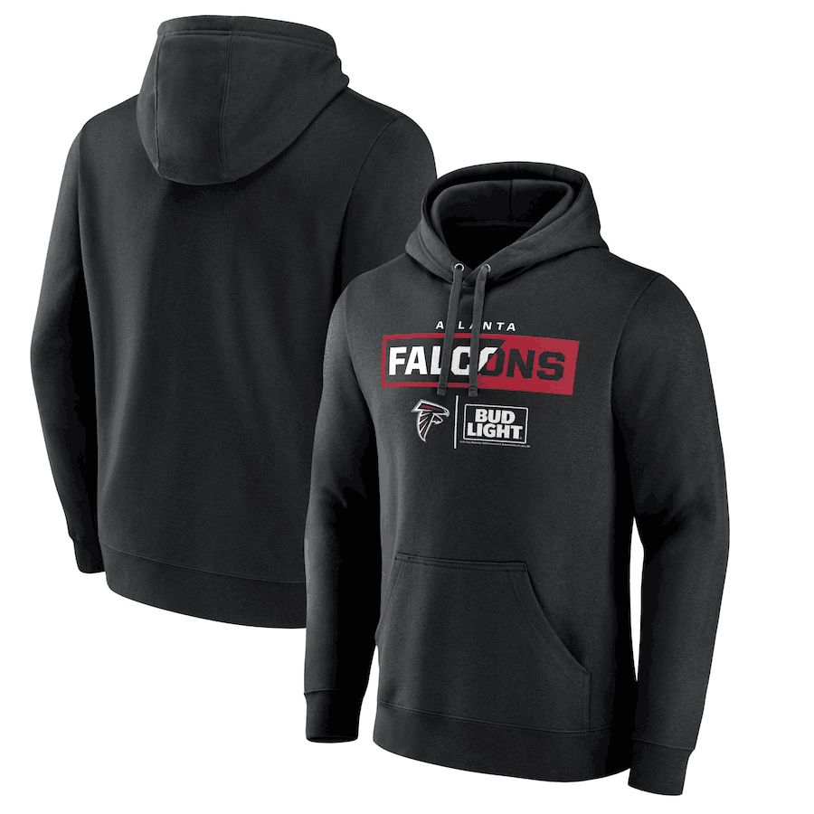 Men 2023 NFL Atlanta Falcons black Sweatshirt style 2->green bay packers->NFL Jersey